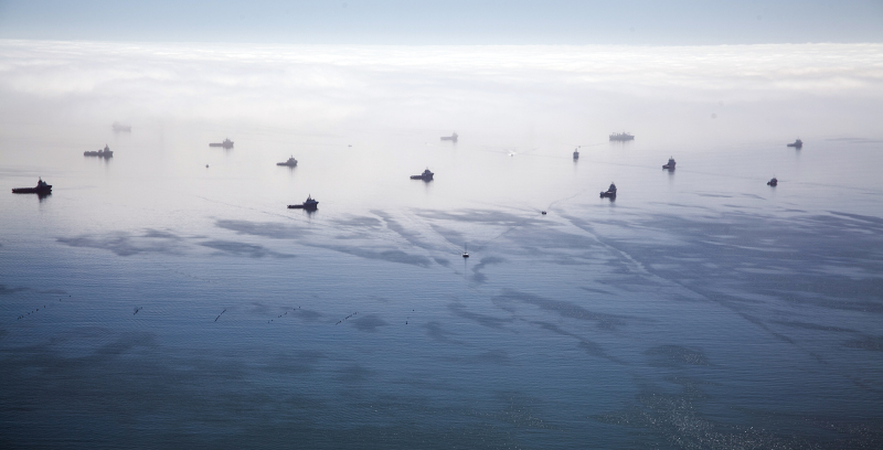 <p>Scenic flight over the South Atlantic Ocean.</p>