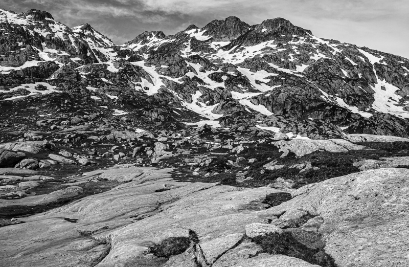 <p>St. Gotthard pass, 2106 m, Switzerland.</p>