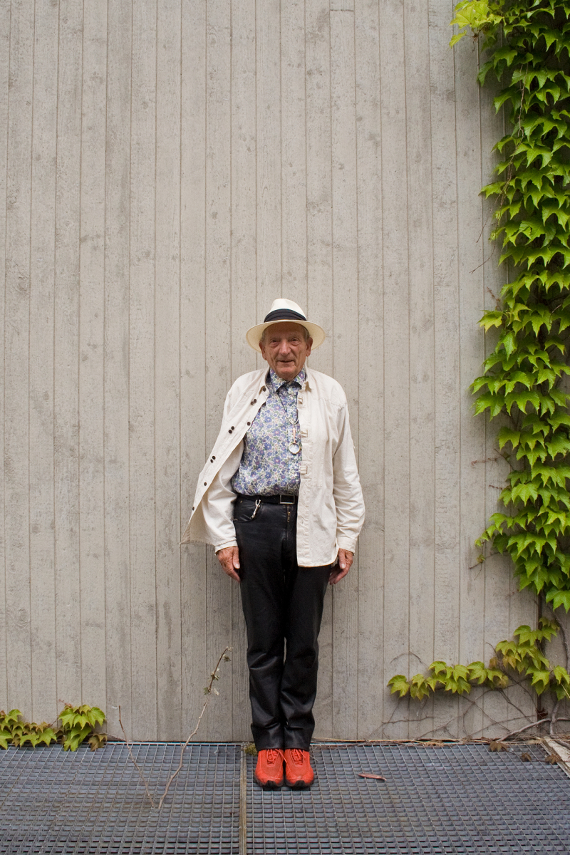 <p>My Mentor, Prof. Kurt Weidemann. <br />Mannheim, 2009. </p>