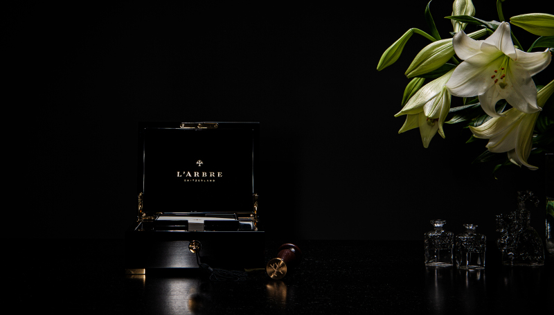 <p>In 2013, as co-founder, I was able to bring L`Arbre Switzerland AG on the road. <br />The company was basicaly focused on the development, production and of course, the sales of exclusive accessories, such as the L`Arbre Card, the most exclusive business card – 22K gold-plated in a - sustainably cultivated, of course - mahogany casket.<br />If you are interested in the product,... please, let me know.</p>