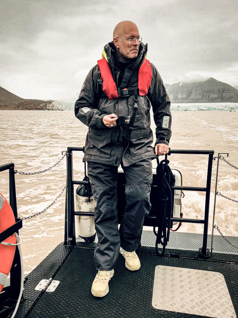 <p>Me in my element, Svalbard 2025</p>