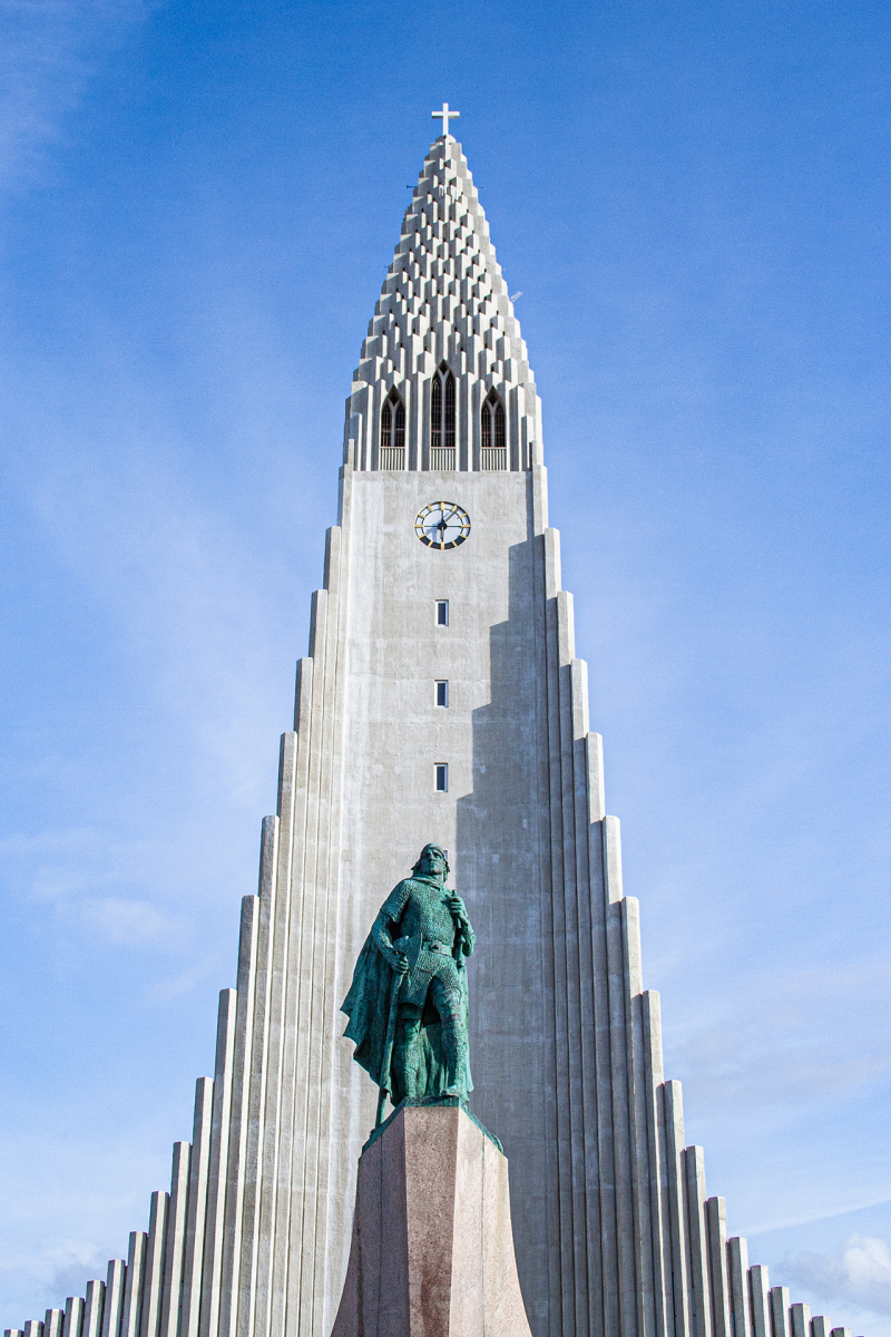<p>Hallgrímskirkja, Hallgrim's church, Reykjavik, Iceland.</p>
