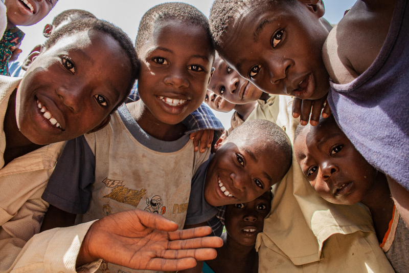 <p>Kids in Accra, Ghana. </p>