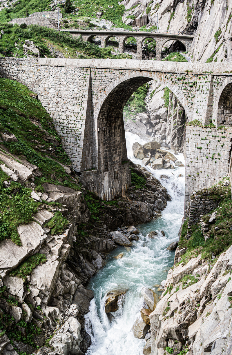 <p>Teufelsbrücke, Andermatt, Switzerland.</p>