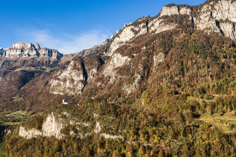 <p>St. George's Chapel (Berschis), Walenstadt, Switzerland.</p>