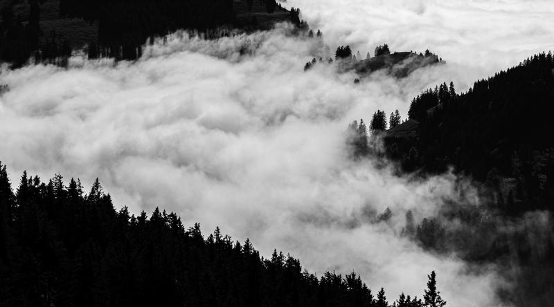 <p>View from the top of the Rigi, Switzerland.</p>