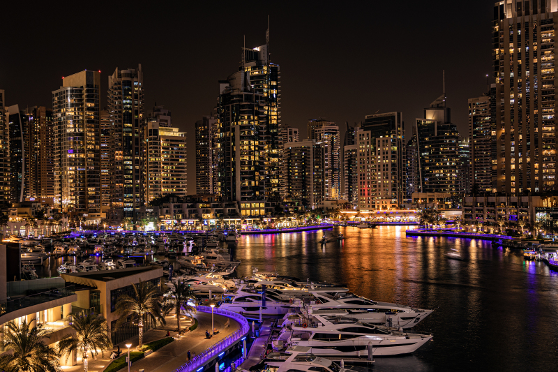 <p>Dubai Marina, UAE</p>