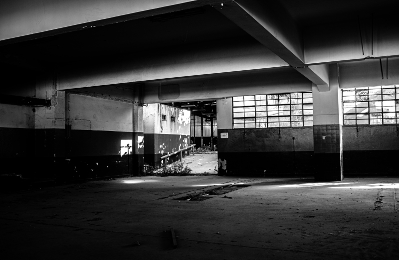 <p>Abandoned parking lot in Athens, Greece.</p>
