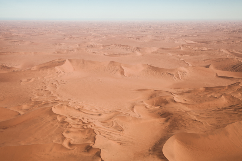 <p>Scenic flight over the Namib desert, Namibia.</p>